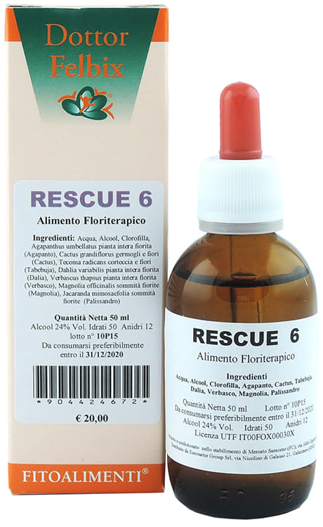 RESCUE 6 GOCCE 50 ML
