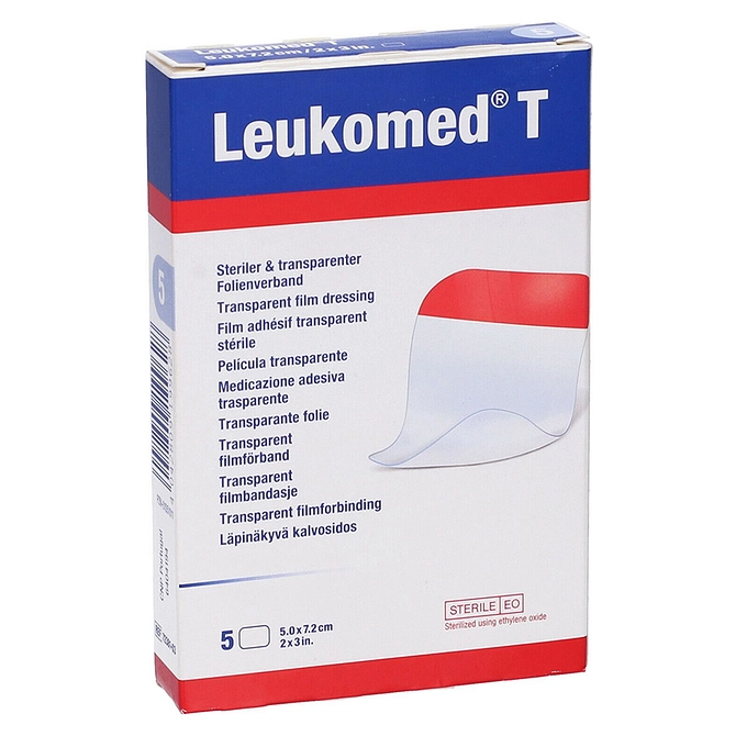 Leukomed T Medicazione Trasparente 7,2 X5 Cm