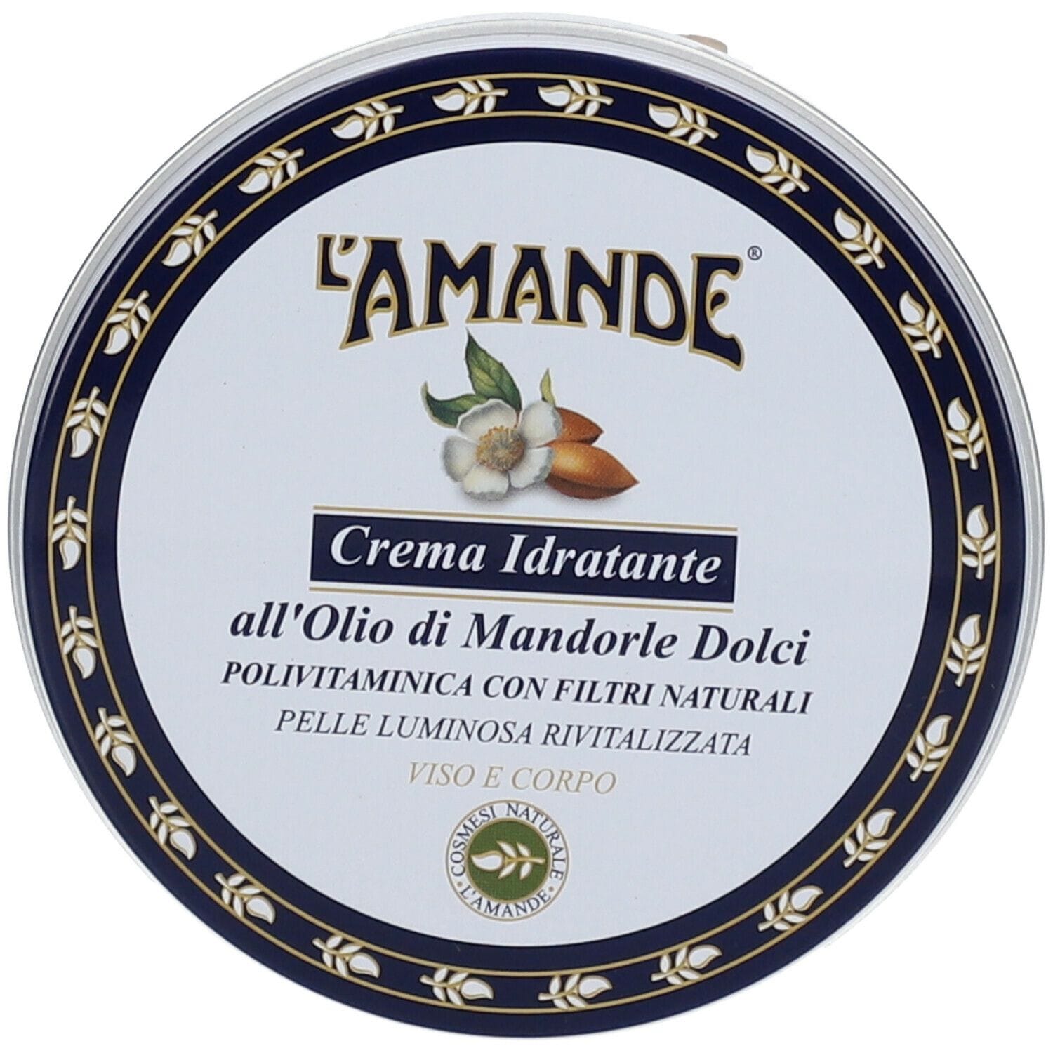 Crema Idratante L'Amande Marseille Viso e Corpo, 150ml
