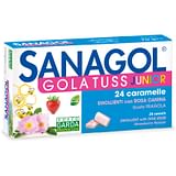SANAGOL GOLA TUSS JUNIOR FRAGOLA 24 CARAMELLE