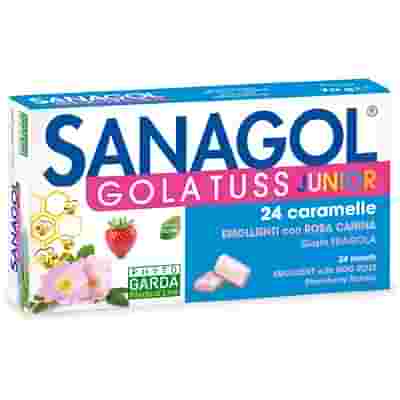 SANAGOL GOLA TUSS JUNIOR FRAGOLA 24 CARAMELLE