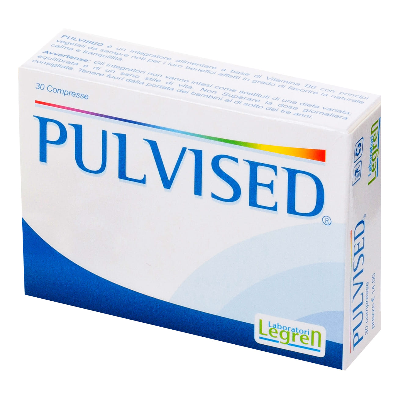 Integratore Pulvised per relax e benessere, 30 compresse