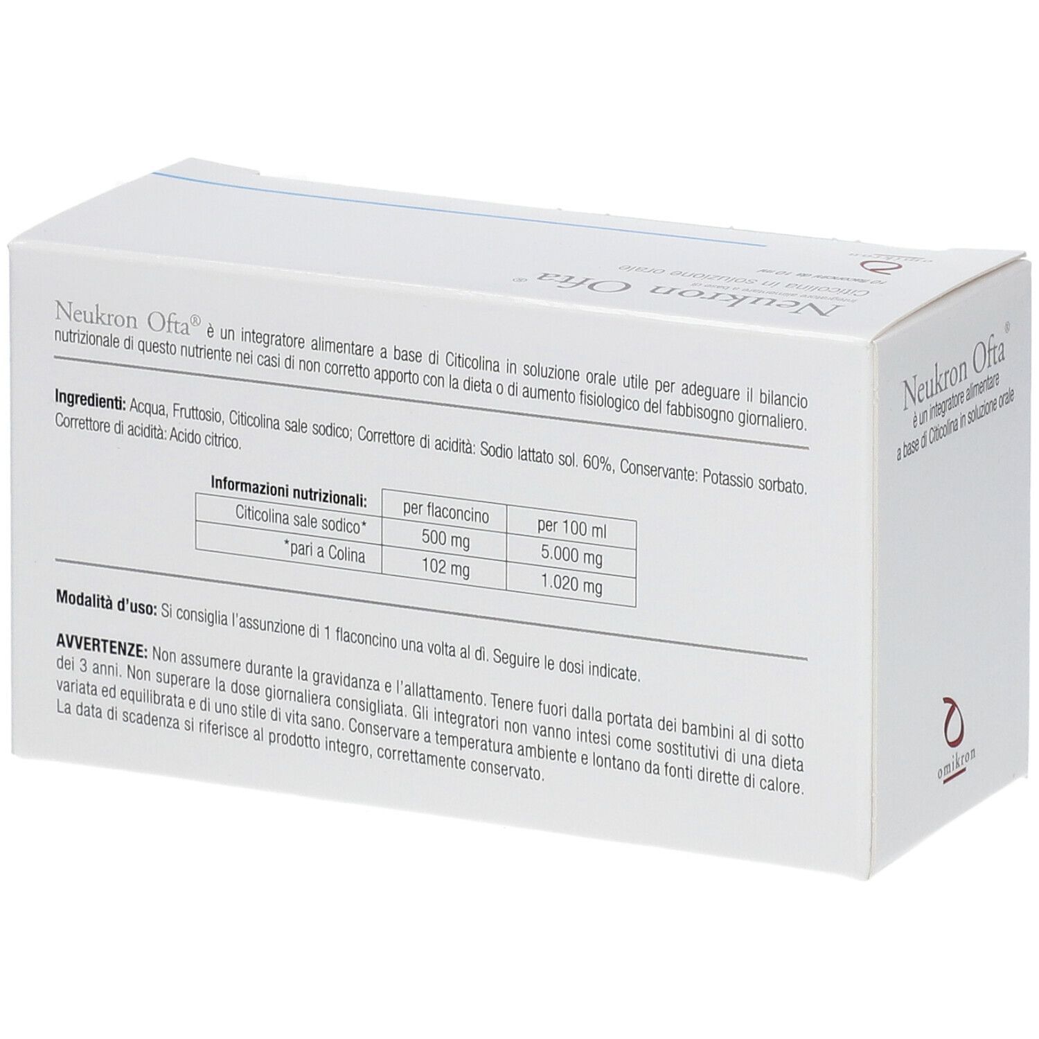 NEUKRON OFTA 10 FLACONCINI 10 ML