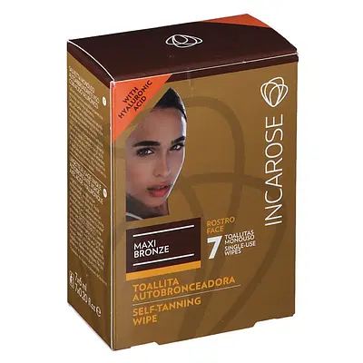 INCAROSE MAXI BRONZE 7 SALVIETTINE AUTOABBRONZANTI INCAROSE MAXI BRONZE 7 SALVIETTINE AUTOABBRONZANTI