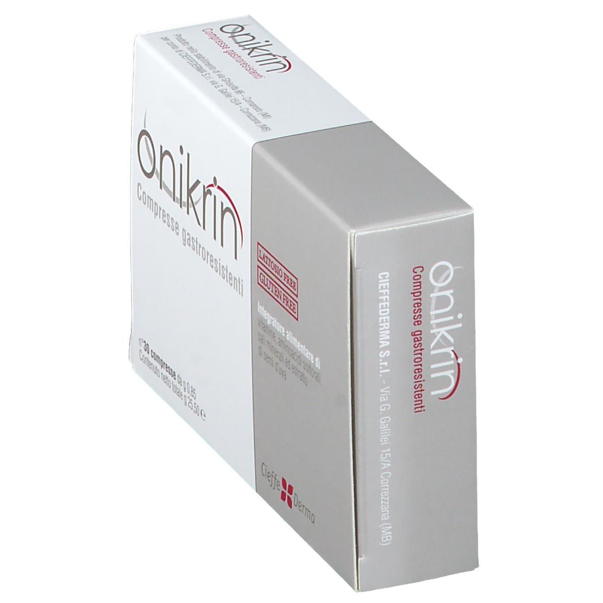 ONIKRIN 30 COMPRESSE