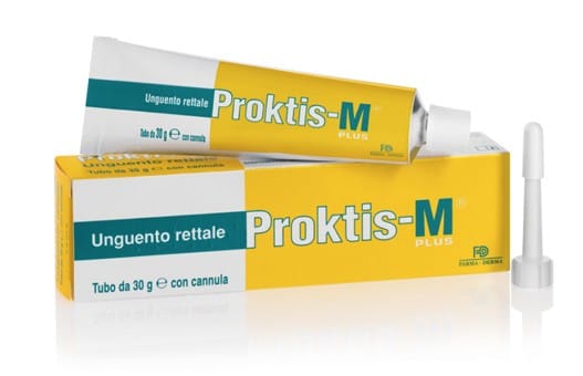 Proktis-M PLUS Unguento Rettale 30g, con Cannula