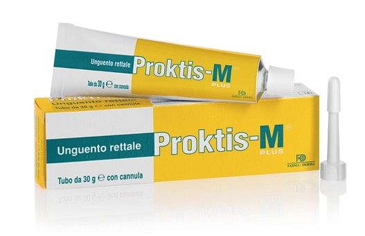 Unguento Rettale Proktis/M Plus 30 G Con Cannula