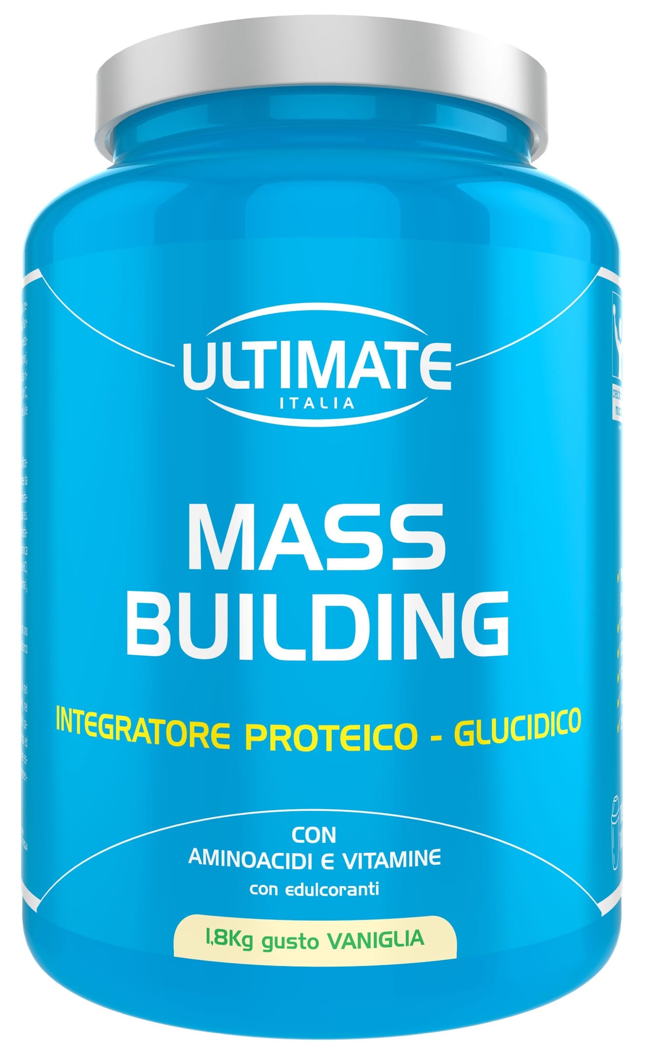 Integratore Ultimate Mass Building Vaniglia, 1,8 kg