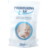 Pronturina Kit Raccolta Urine per Bambini, Ipoallergenico