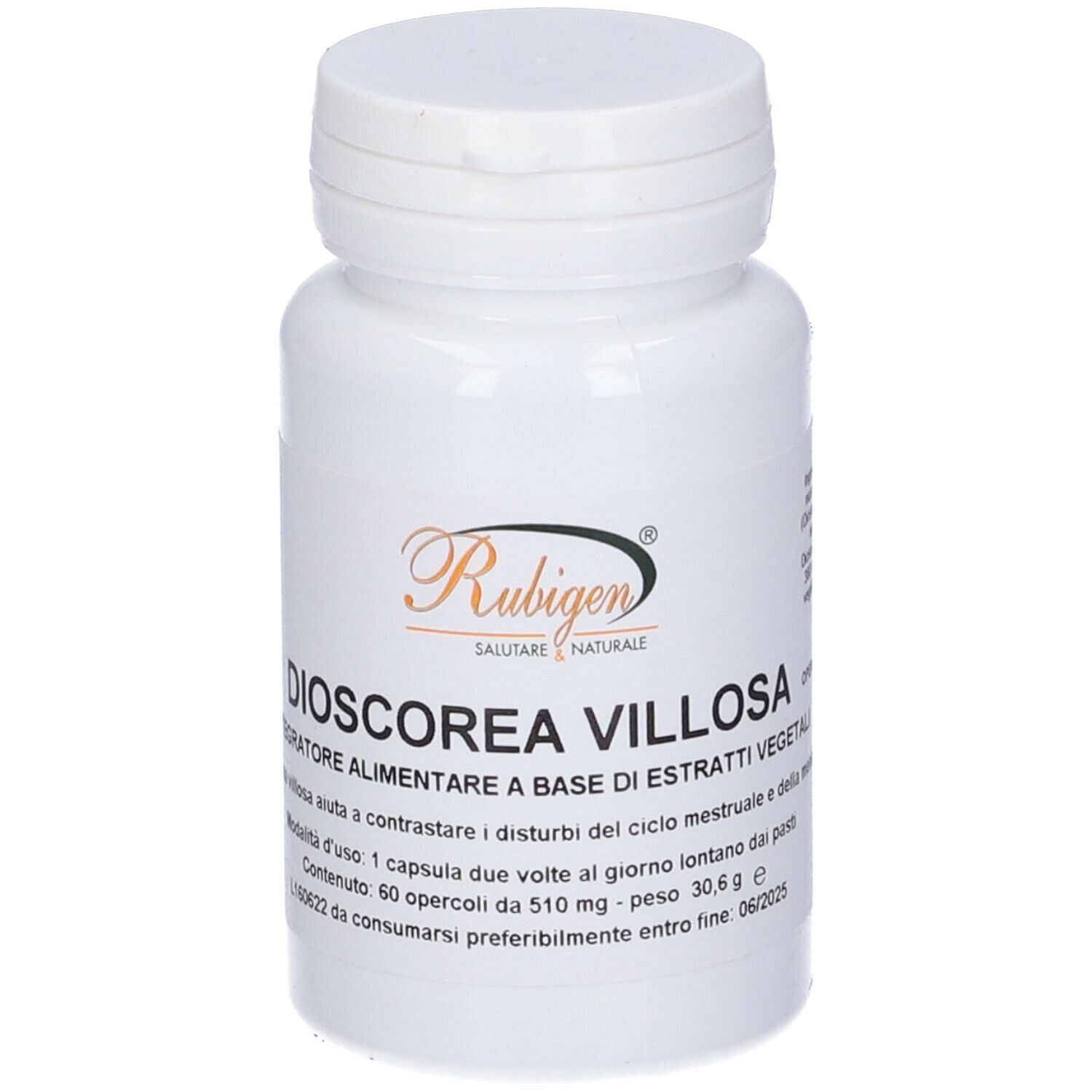 Rubigen Dioscorea Villosa 60 Capsule