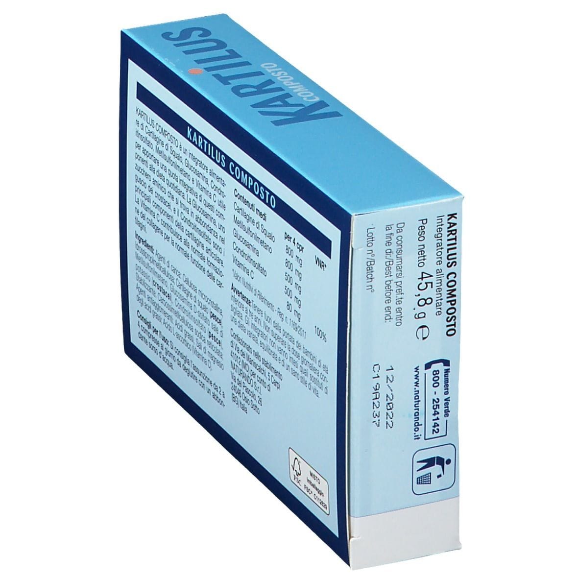 KARTILUS COMPOSTO 40 COMPRESSE