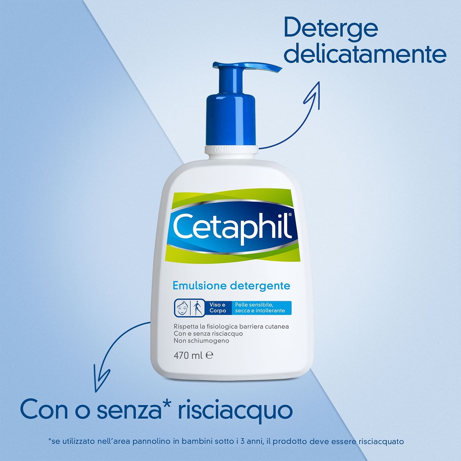 Cetaphil Detergente Fluido 470 Ml