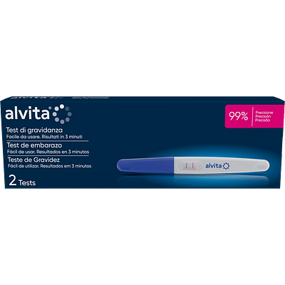 ALVITA TEST DI GRAVIDANZA 2 PEZZI