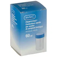 Contenitore feci Alvita Prontotest sterile 60ml per analisi