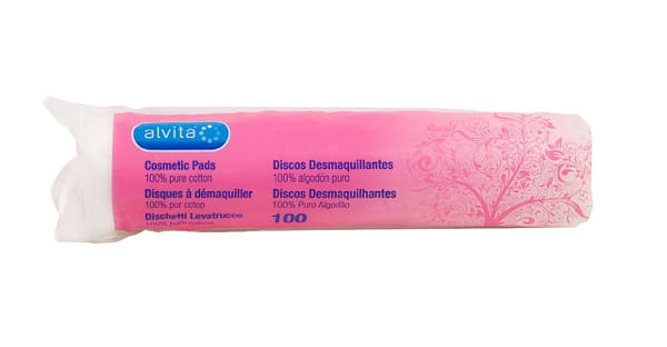 ALVITA DISCHETTI LEVATRUCCO 100% PURO COTONE 100 PEZZI