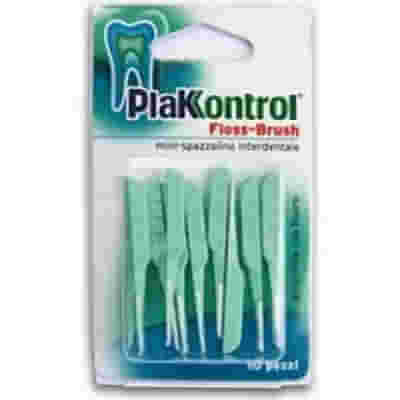 PLAKKONTROL FLOSSBRUSH BLISTER 10 PEZZI