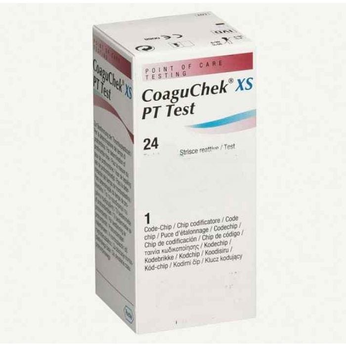 Strisce Reattive Per Apparecchio Autodiagnostico Coaguchek Xs Pt Test 2 X24 Pezzi