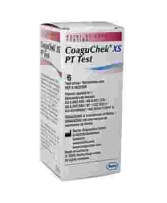 STRISCE REATTIVE PER APPARECCHIO AUTODIAGNOSTICO COAGUCHEK XS PT TEST 6 PEZZI