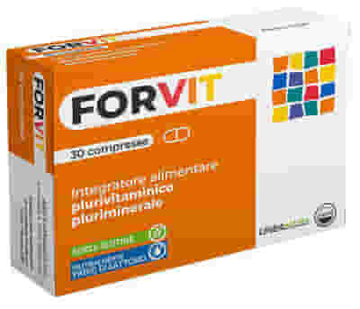 Integratore Forvit plurivitaminico e minerale, 30 compresse