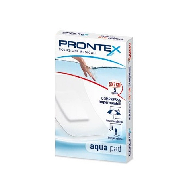 Garza Compressa Prontex Aqua Pad 5 X7 Cm