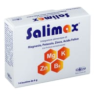 Integratore Salimax sali minerali e acido folico, 14 bustine