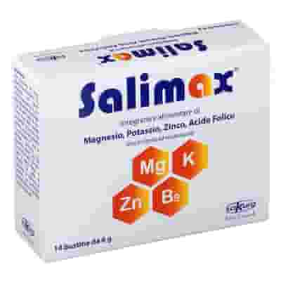 Integratore Salimax sali minerali e acido folico, 14 bustine