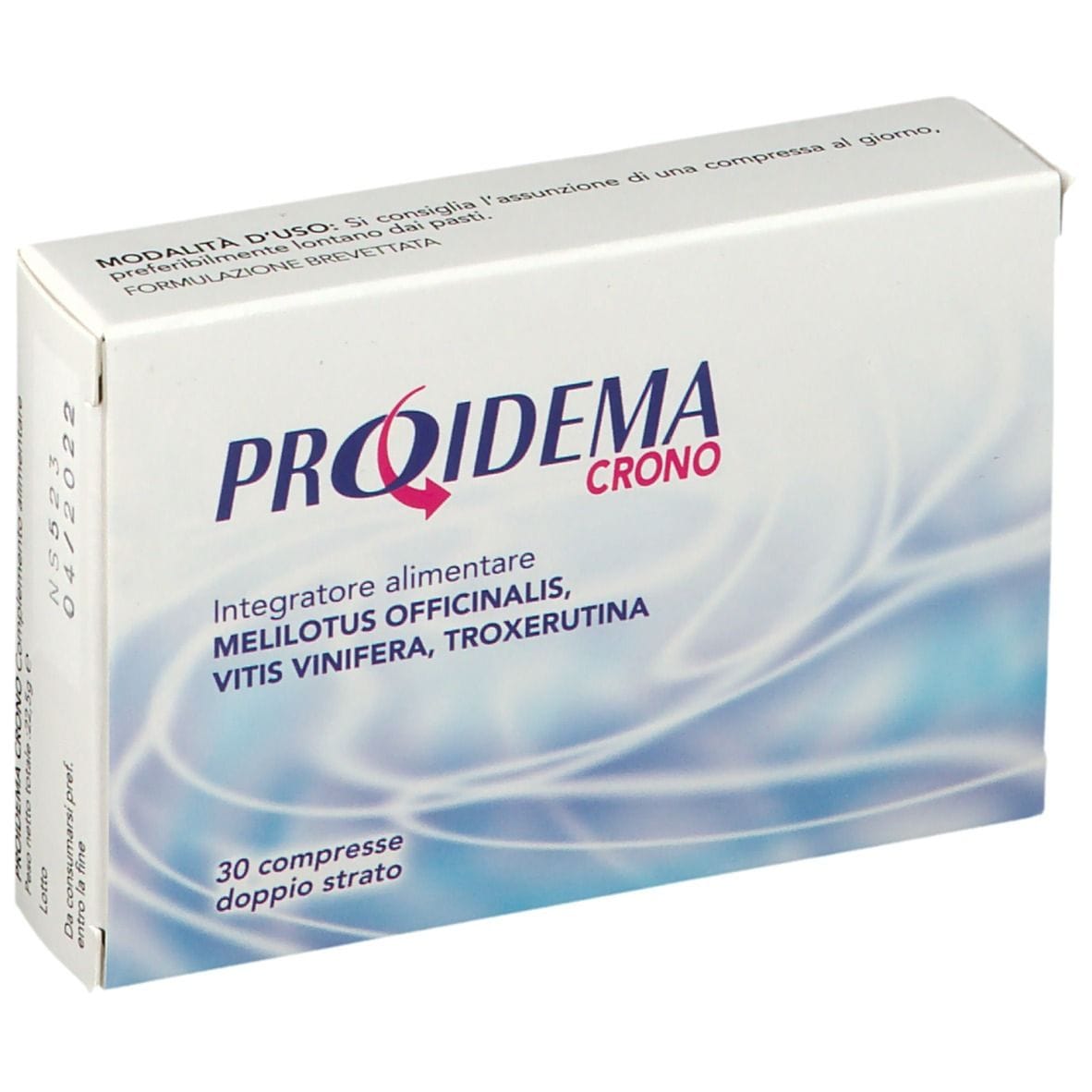 PROIDEMA CRONO 30 COMPRESSE TRIPLO STRATO DA 1,15 G SENZA GLUTINE NATURALMENTE PRIVO DI LATTOSIO