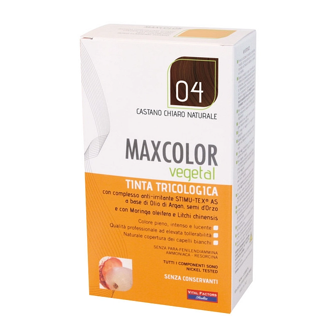 Max Color Vegetal 04 Tintura 140 Ml