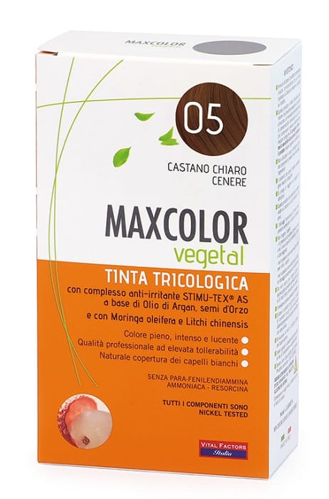 Tintura MAX Color Vegetal 05 ipoallergenica, 140ml
