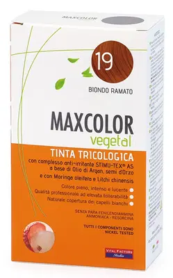 MAX COLOR VEGETAL 19 TINTURA 140 ML MAX COLOR VEGETAL 19 TINTURA 140 ML