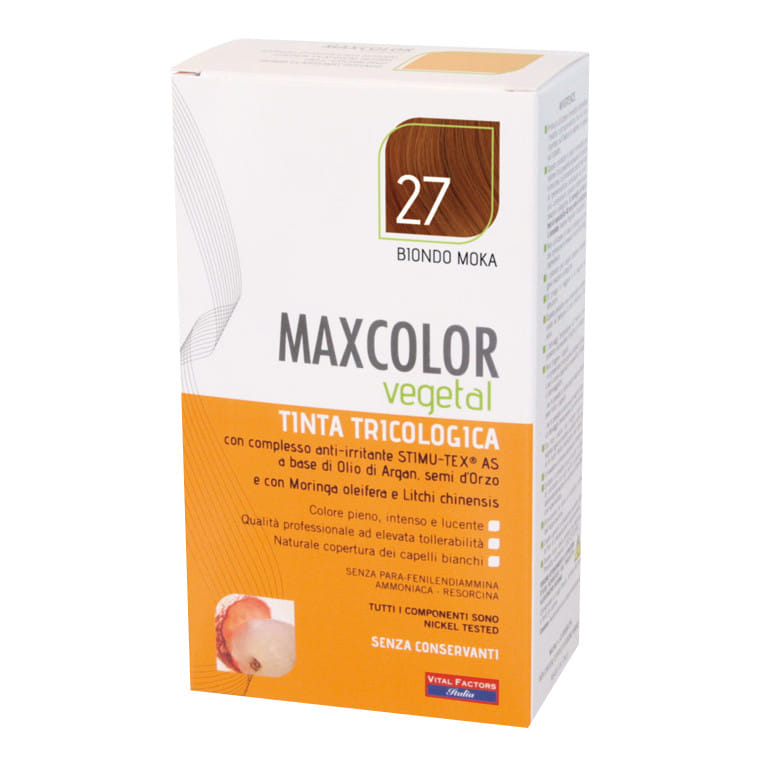 Tintura capelli MAX Color Vegetal 27 ipoallergenica 140ml