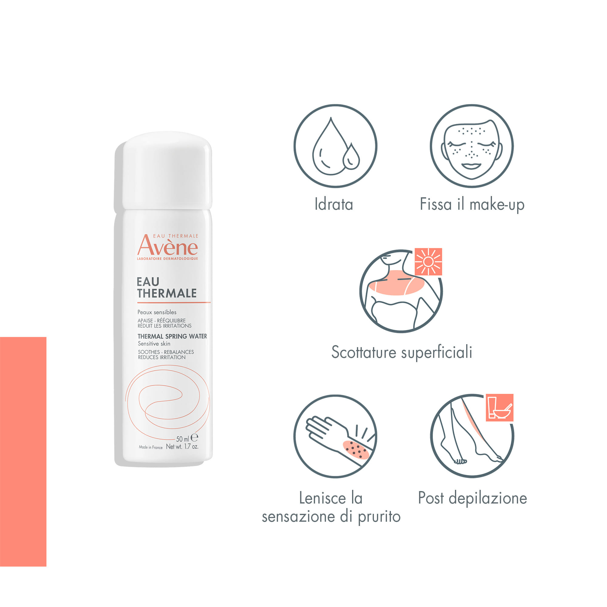 EAU THERMALE AVENE SPRAY ACQUA TERMALE 50 ML
