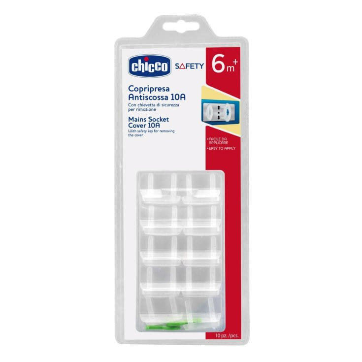 Chicco Copripresa 10 A 10 Pezzi