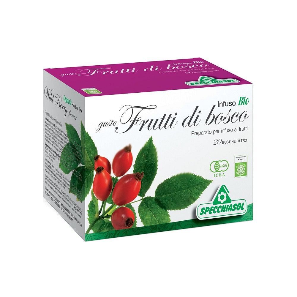 Infuso Bio Frutta Frutti Di Bosco 20 Filtri