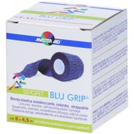 Benda elastica autobloccante Master-Aid Blu Grip 6x4,5m