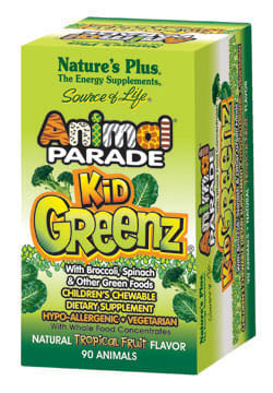 Integratore KidGreenz per Bambini, 90 Tavolette Masticabili
