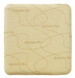 MEDICAZIONE BIATAIN IBU IN SCHIUMA DI POLIURETANO NON ADESIVA A RILASCIO DI IBUPROFENE 10X20 CM 5 PEZZI