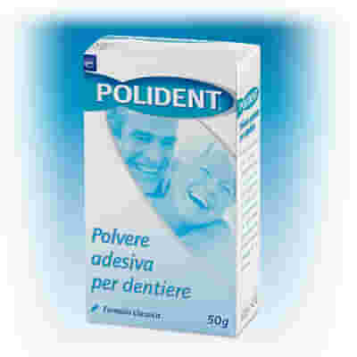 POLIDENT POLVERE ADESIVO PER PROTESI DENTARIA 50 G