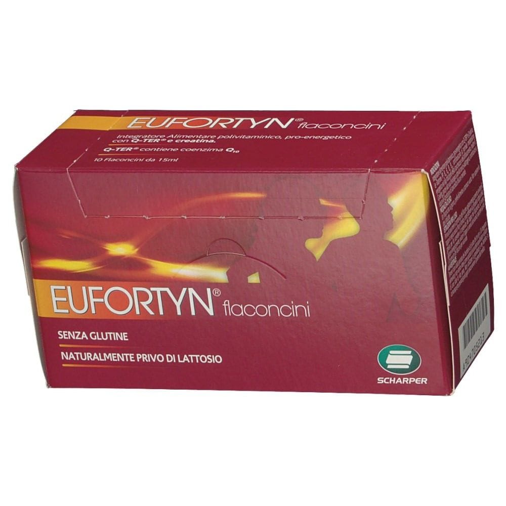 Eufortyn integratore tonico, 10 flaconcini da 15ml
