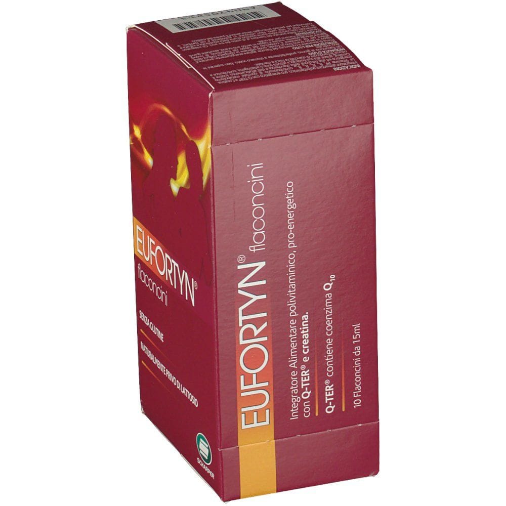 Eufortyn integratore tonico, 10 flaconcini da 15ml