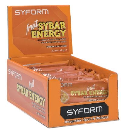 SYBAR ENERGY FRUIT BARRETTA ACE 40 G SENZA GLUTINE NATURALMENTE PRIVO DI LATTOSIO