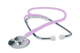 FONENDOSCOPIO LOGIKO CON TESTA PIATTA IN ALLUMINIO ANODIZZATO DIAMETRO 45 MM ALTEZZA 10 MM TUBO AD Y IN GOMMA DI LATTICE LAVANDA DIAMETRO 5 MM LUNGHEZZA 60 CM