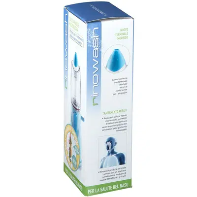 AEROSOL PER ALTE VIE RESPIRATORIE RINOWASH COLORE AZZURRO CON CAMPANA UNIVERSALE AEROSOL PER ALTE VIE RESPIRATORIE RINOWASH COLORE AZZURRO CON CAMPANA UNIVERSALE