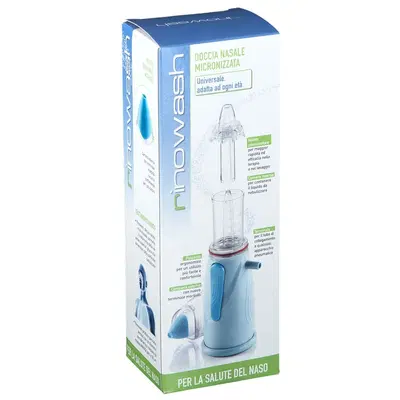 AEROSOL PER ALTE VIE RESPIRATORIE RINOWASH COLORE AZZURRO CON CAMPANA UNIVERSALE AEROSOL PER ALTE VIE RESPIRATORIE RINOWASH COLORE AZZURRO CON CAMPANA UNIVERSALE