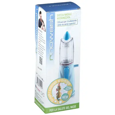 AEROSOL PER ALTE VIE RESPIRATORIE RINOWASH COLORE AZZURRO CON CAMPANA UNIVERSALE AEROSOL PER ALTE VIE RESPIRATORIE RINOWASH COLORE AZZURRO CON CAMPANA UNIVERSALE