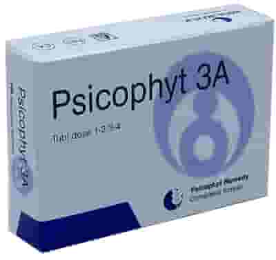Psicophyt Remedy 3A con fiori di Bach, 4 tubi da 1,2g