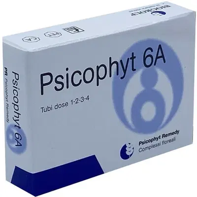 PSICOPHYT REMEDY 6A 4 TUBI 1,2 G PSICOPHYT REMEDY 6A 4 TUBI 1,2 G