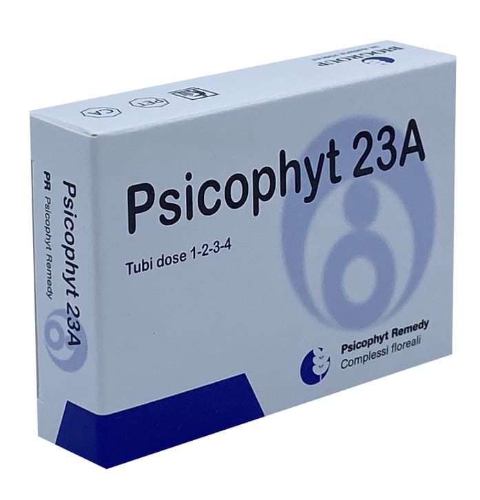 Psicophyt Remedy 23A con fiori di Bach, 4 tubi 1,2g