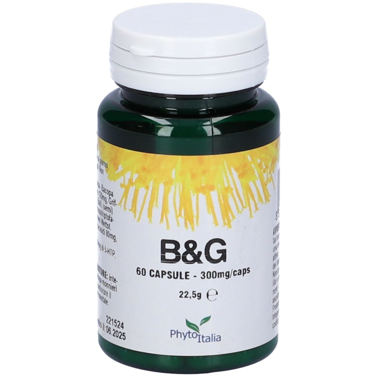 Integratore B&G con Griffonia e Bacopa, 60 capsule