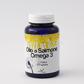Integratore Olio di Salmone Omega 3, 60 perle